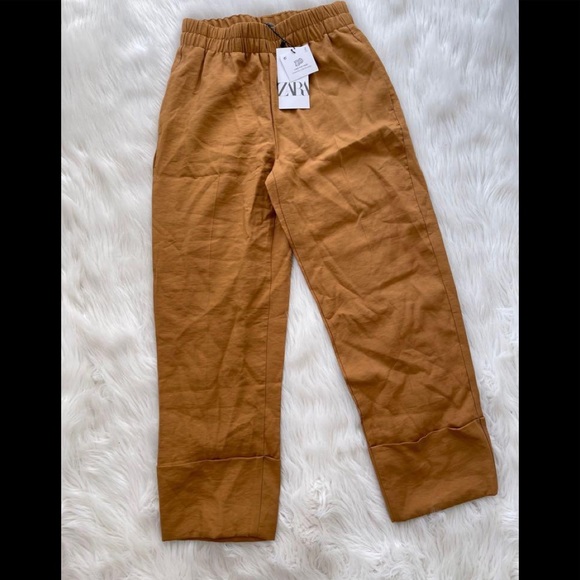 Zara Pants & Jumpsuits Zara Cuffed Pants Poshmark